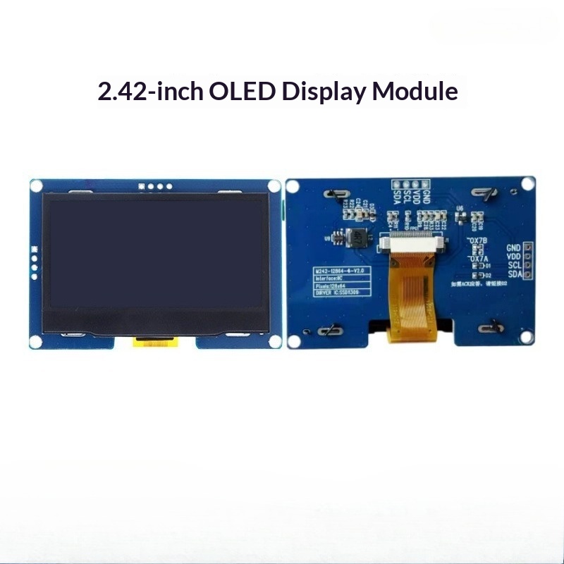 Oled Display Module - شاشة OLED LCD مقاس 2.42 بوصة