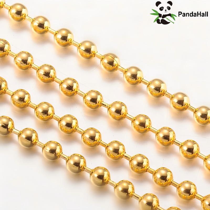Useful Diy Electronics - سلسلة كروية ملحومة من PandaHall بطول