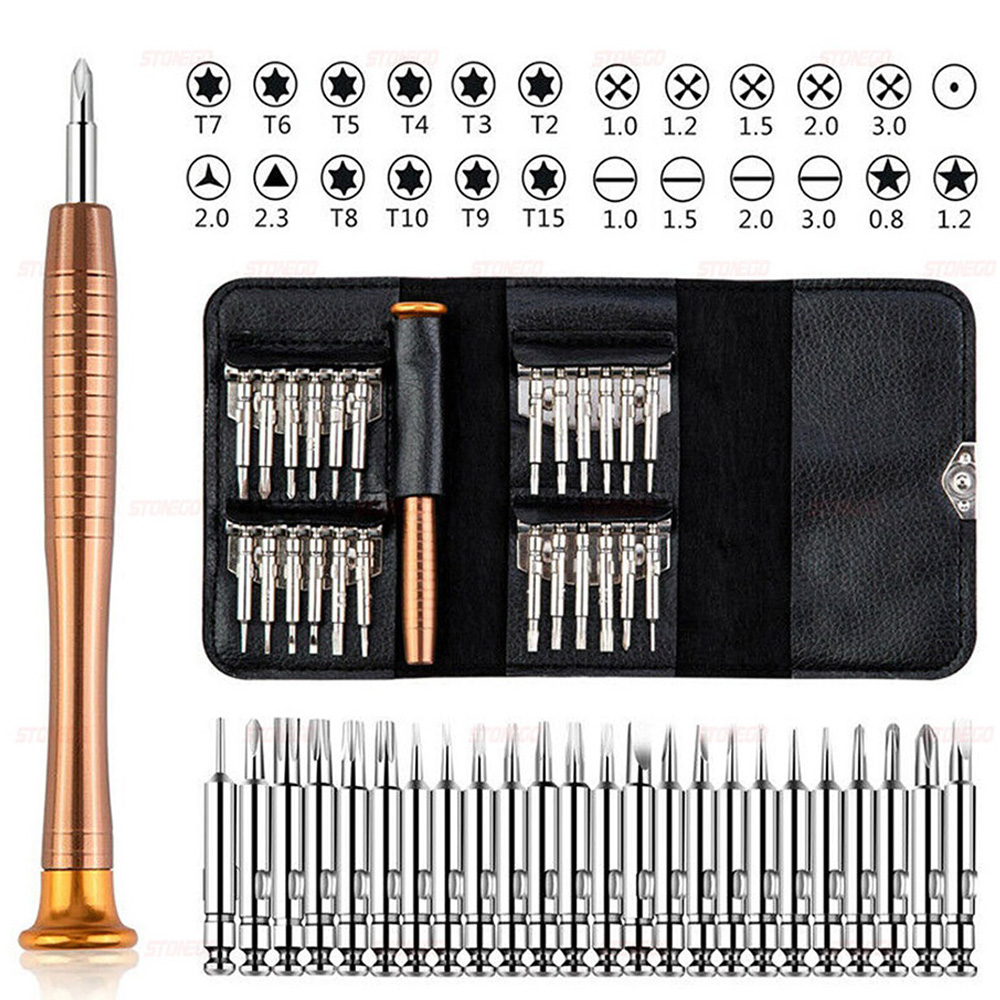 Diy Electronics Repair Kit - طقم مفكات دقيقة 25 في 1