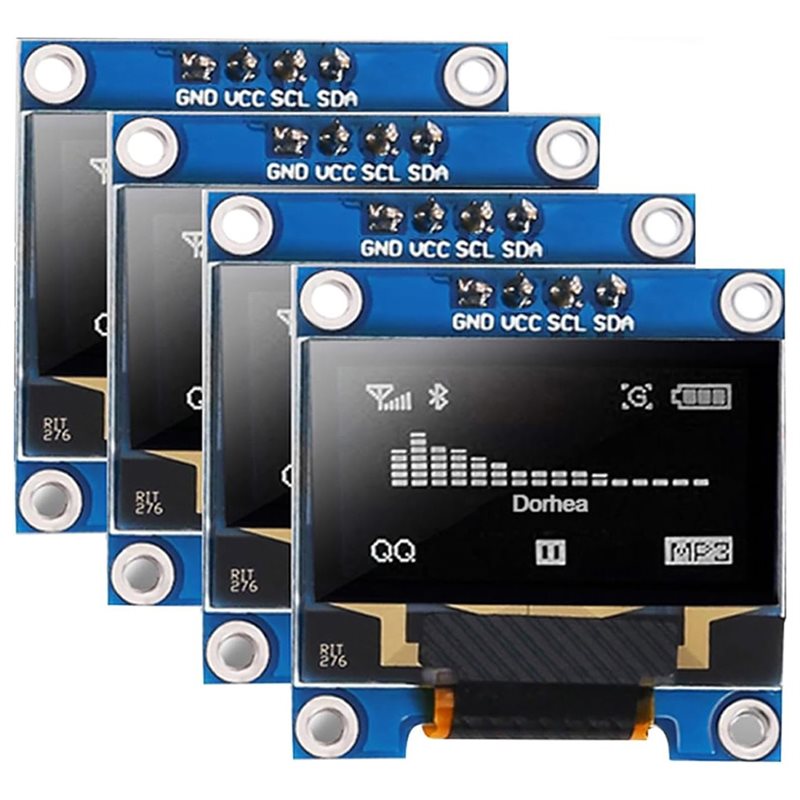 Oled Display Module - A37T-4Pcs شاشة عرض OLED مقاس 0.96