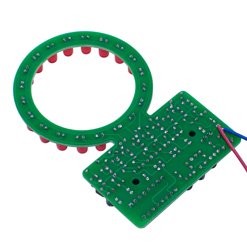 طقم مصباح LED متدرج اللون CD40 - مراجعة Diy Electronics Kits For Kids وسعره