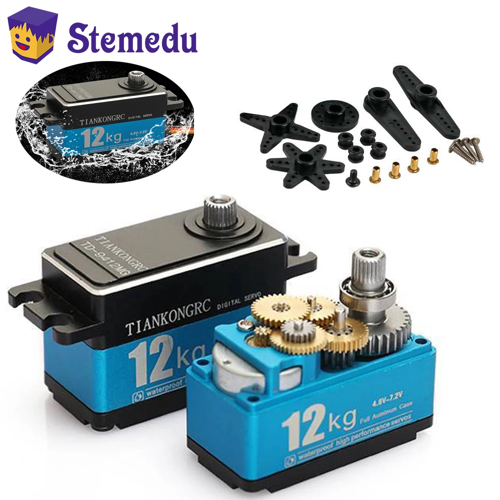 ‎ مؤازرة رقمية معدنية عالية ال - مراجعة Servo Motor Sg90 وسعره