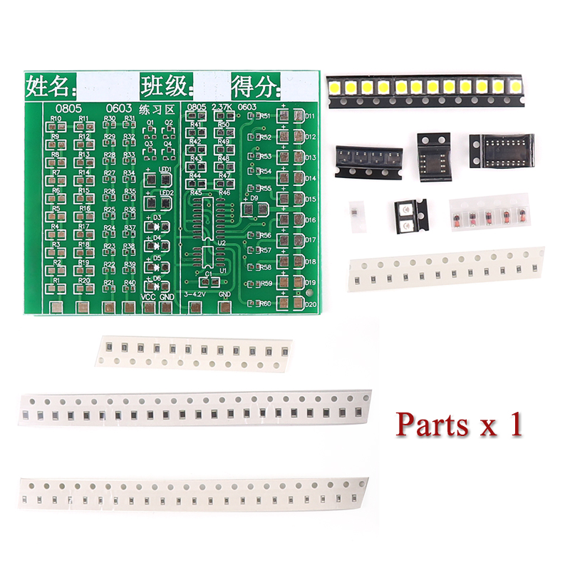 فئة عدة مكونات التصحيح لحام مم - مراجعة Diy Electronics Workbench وسعره