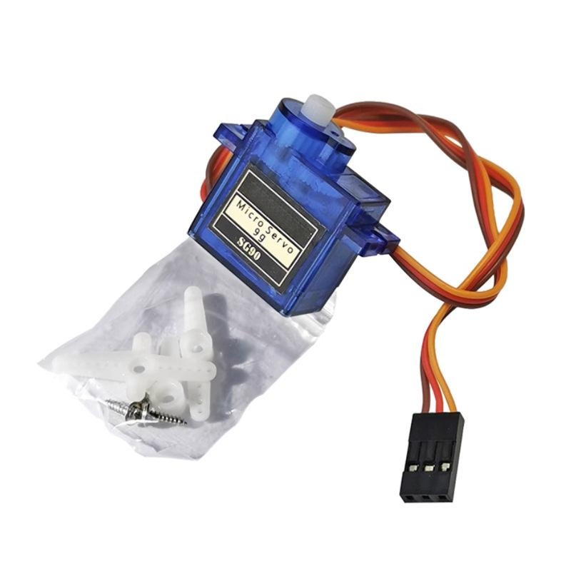 1/3 قطعة محرك سيرفو رقمي صغير  - مراجعة Servo Motor Sg90 وسعره