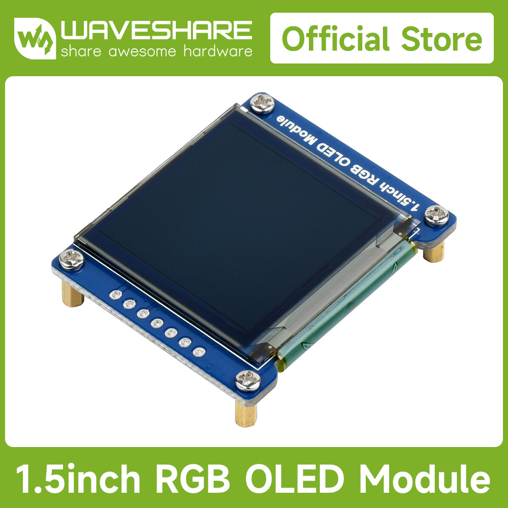 وحدة عرض OLED RGB من Waveshare - مراجعة Oled Display Module وسعره