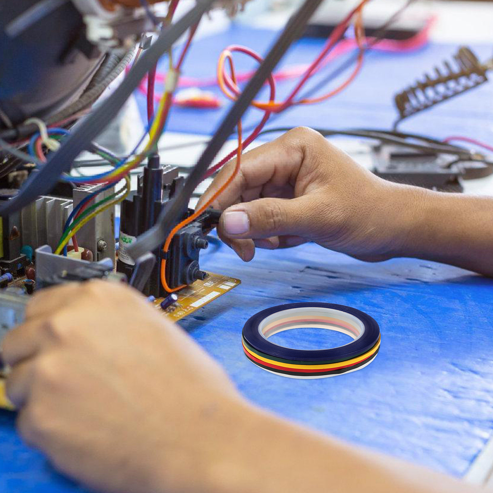 6 لفات من الشريط العازل من الب - مراجعة Useful Diy Electronics وسعره