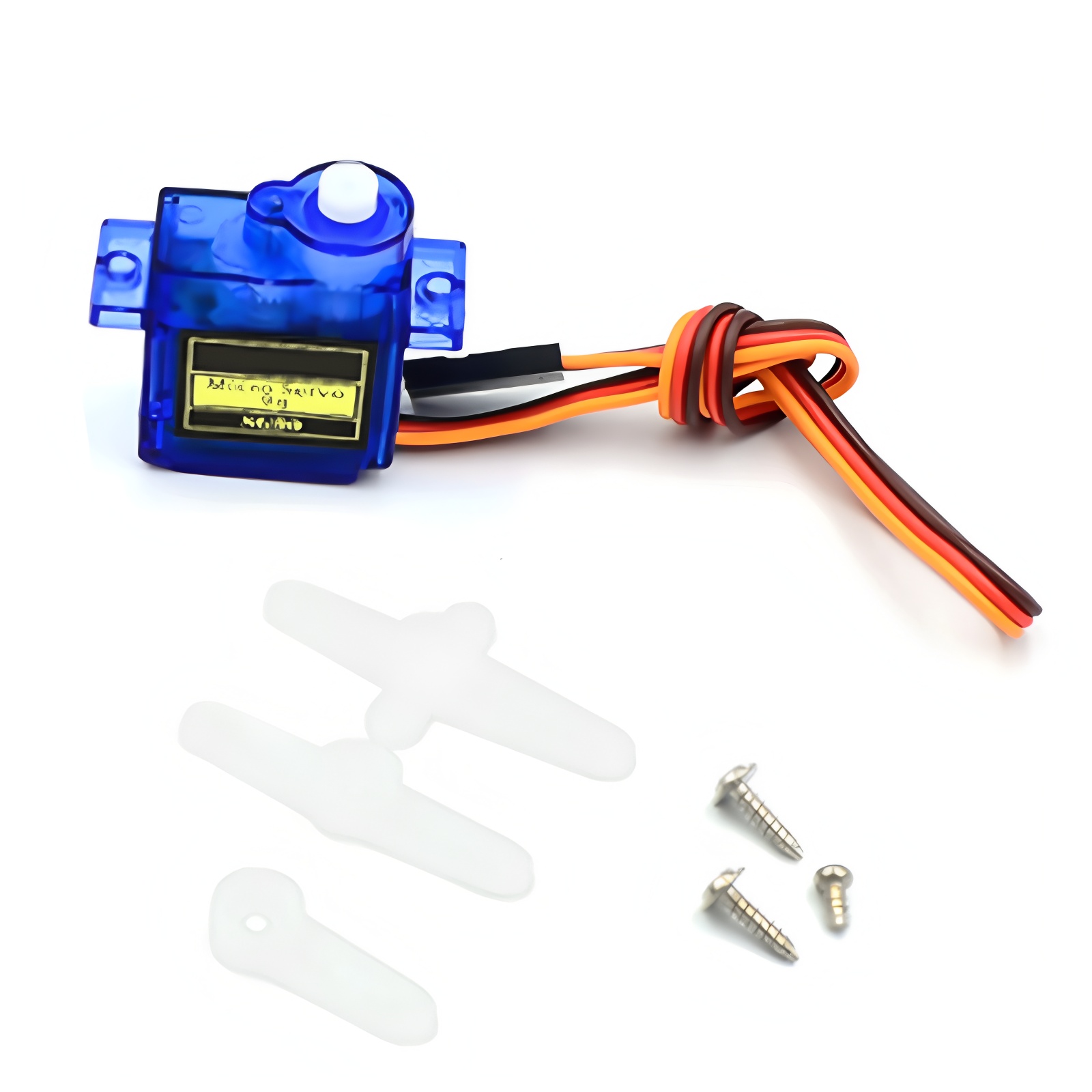 محرك سيرفو صغير SG90 بزاوية 18 - مراجعة Servo Motor Sg90 وسعره