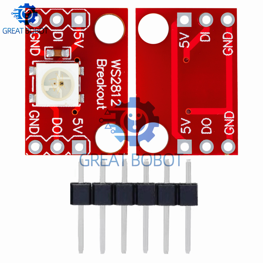 وحدة إضاءة LED من نوع WS2812 5 - مراجعة Diy Electronics Address وسعره