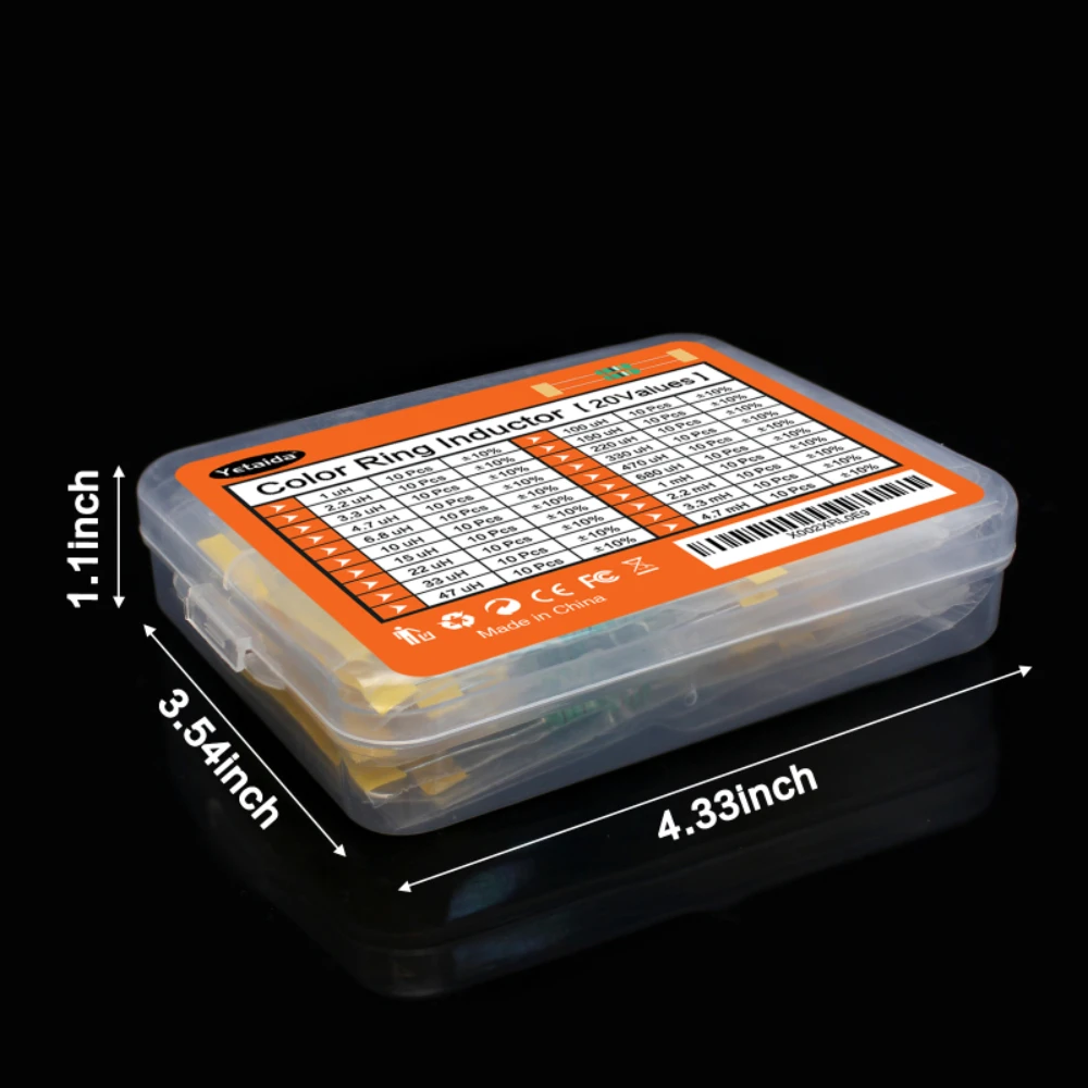 200 قطعة من مجموعة المكثفات ال - مراجعة Diy Electronics Repair Kit وسعره