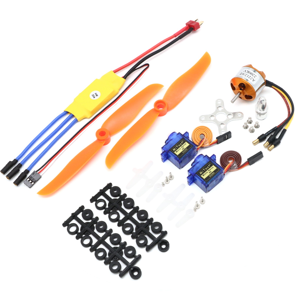 A2212 2212 2200KV فرش السيارات - مراجعة Servo Motor Sg90 وسعره