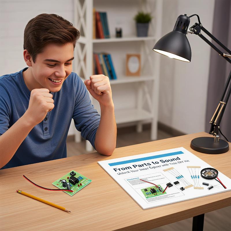 طقم تدريب على اللحام لجرس البا - مراجعة Useful Diy Electronics وسعره