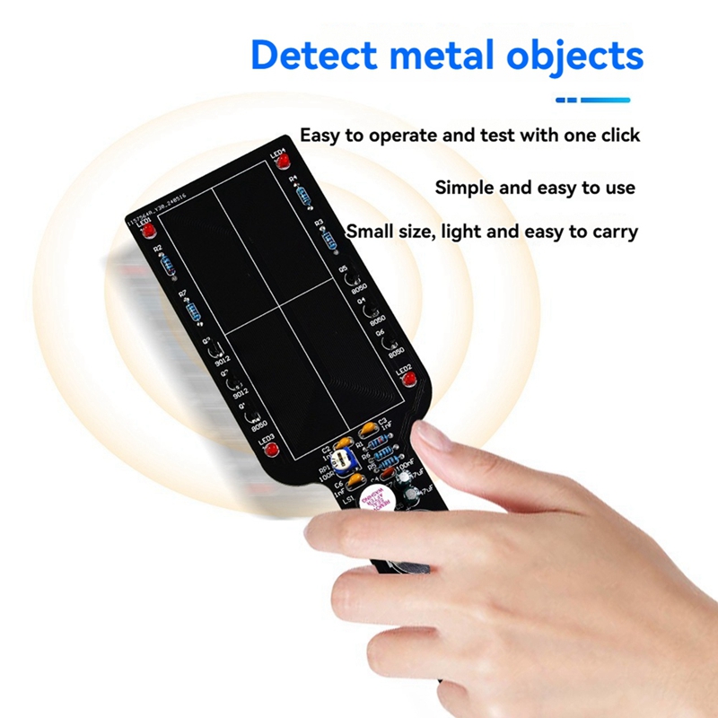 طقم كاشف المعادن الإلكتروني DI - مراجعة Diy Electronics Location وسعره