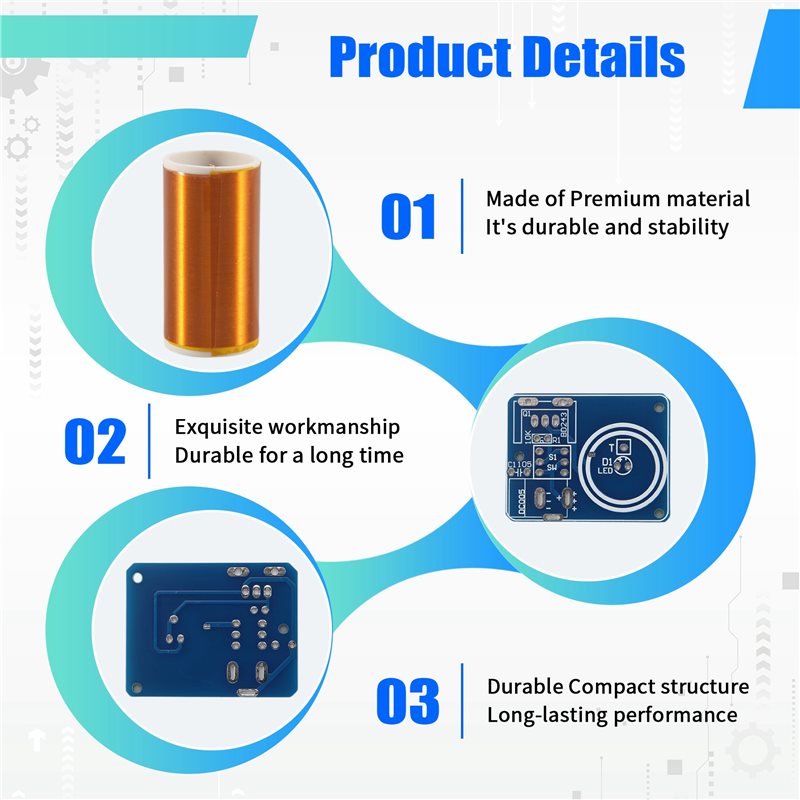 طقم BD243 ميني لملف تسلا، تقني - مراجعة Useful Diy Electronics وسعره