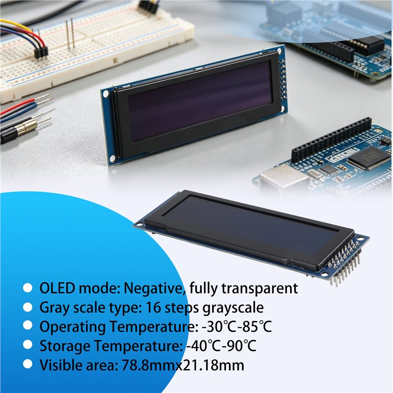 شاشة OLED مقاس 3.12 بوصة بدقة  - مراجعة Oled Display Module وسعره