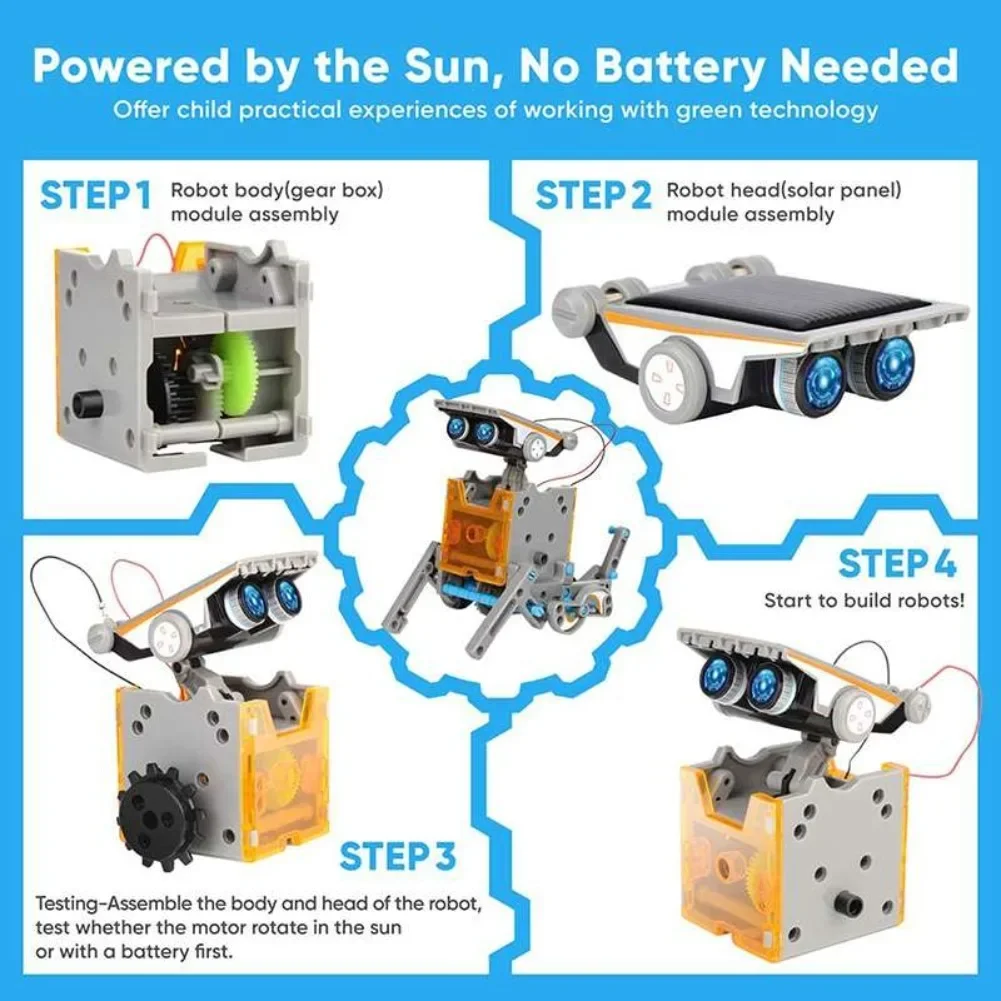 13 في 1 مجموعة العلوم الروبوتي - مراجعة Diy Electronics Kits For Kids وسعره